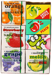 Marukawa - Seven Pack Bubble Gum Sampler