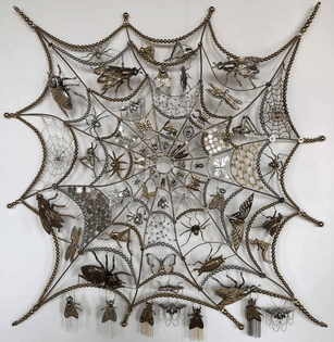 Web Sculpture by Ann Carrington