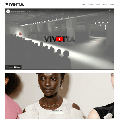 Vivetta – VIVETTA is a new fashion label from Milan created by Vivetta Ponti