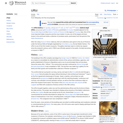Uffizi - Wikipedia