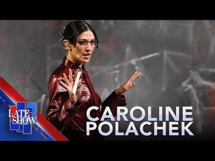 "Dang" - Caroline Polachek (LIVE on The Late Show)