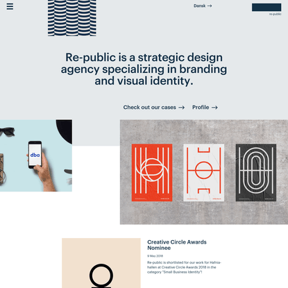 Re-public - Visual identity, communication and digital design