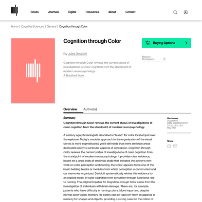 Cognition through Color
