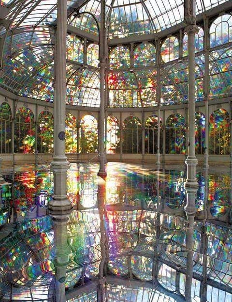 el palacio de cristal de madrid