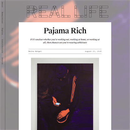 Pajama Rich — Real Life