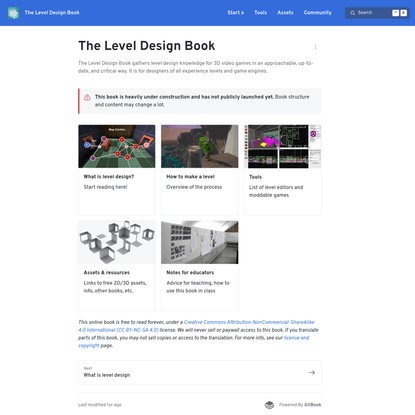 The Level Design Book - The Level Design Book
