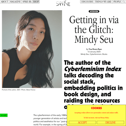 Mindy Seu Interview | Spike Art Magazine