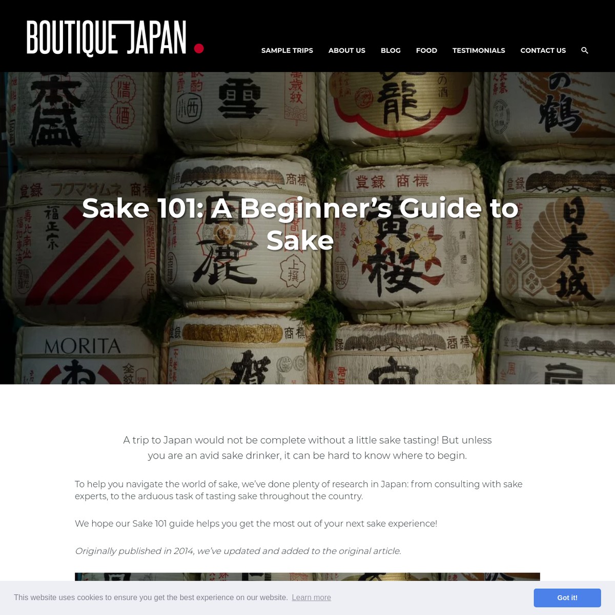 A Beginner's Guide To Sake In Japan (Sake 101) — Are.na