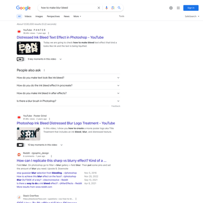 how to make blur bleed - Google Search