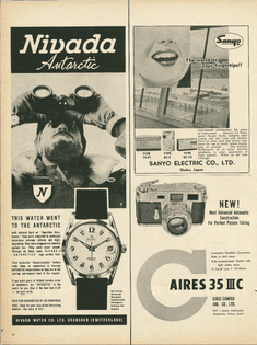 Vintage Nivada Grenchen Antarctic ad