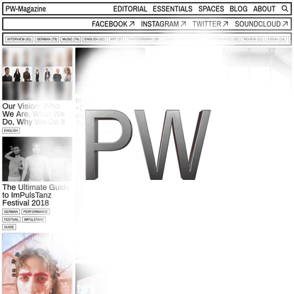 PW-Magazine - Online Magazine for Contemporary Culture