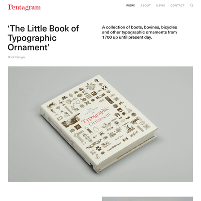 ‘The Little Book of Typographic Ornament’ — Story