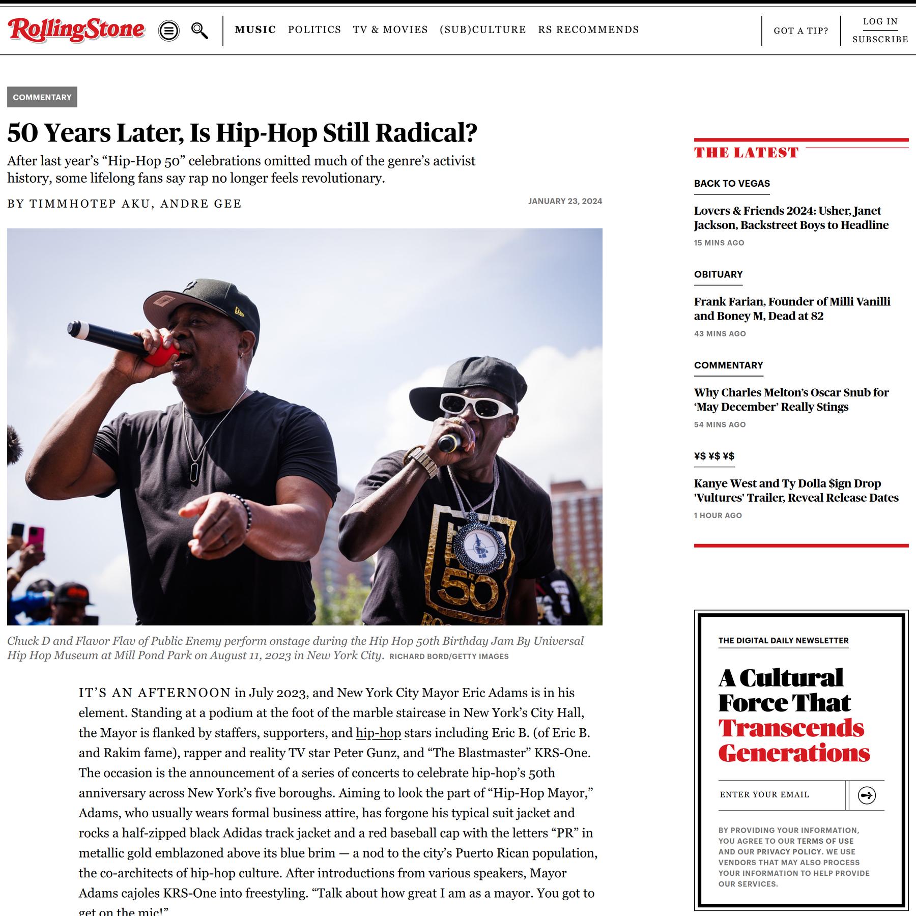 Can Rap Music Still Be Radical in 2024?