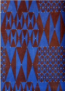Countess Friedlinde de Colbertado Dinzl , Fabric design, 1963