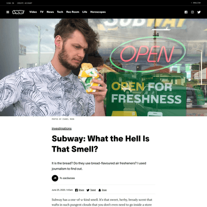 Subway: What the Hell Is That Smell?