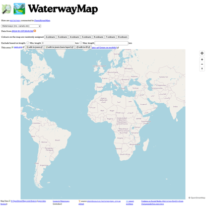 WaterwayMap.org | OSM River Basins