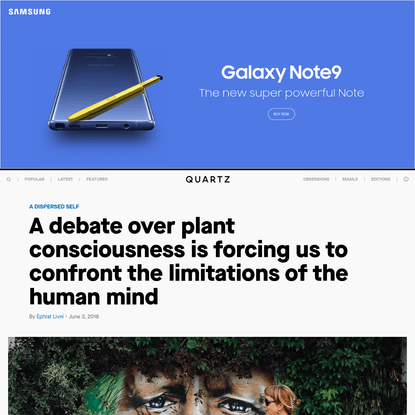 A debate over plant consciousness is forcing us to confront the limitations of the human mind