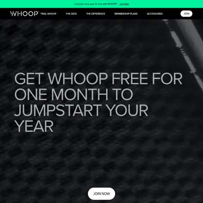 WHOOP | Your Personal Digital Fitness and Health Coach