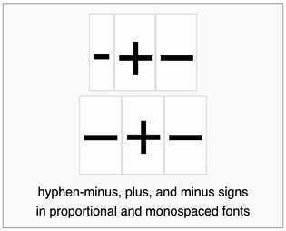 Hyphen-minus