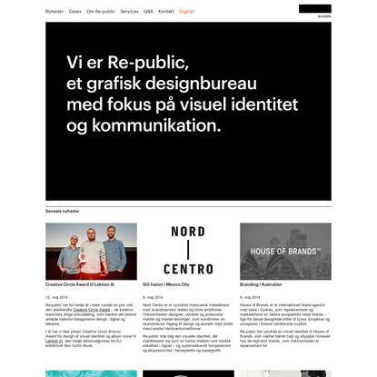 re-public - grafisk design, identitet, kommunikation