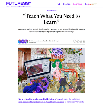 “Teach What You Need to Learn”