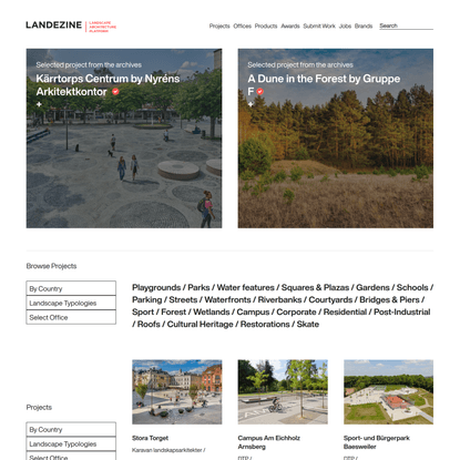 Realized Projects — Landscape Architecture Platform | Landezine