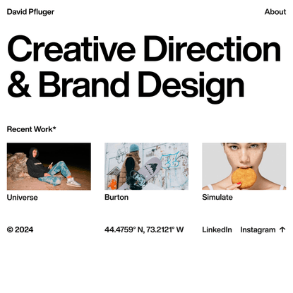 David Pfluger | Creative Director
