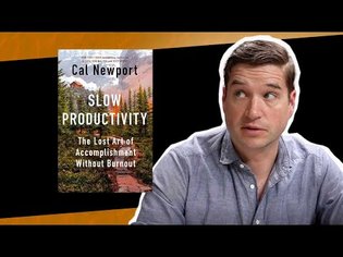 Slow Productivity Crash Course