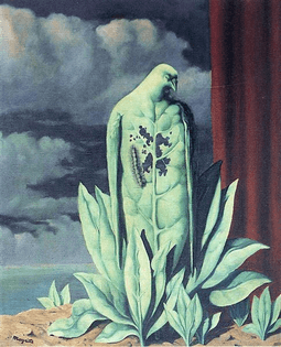 Magritte, The taste of sorrow, 1948