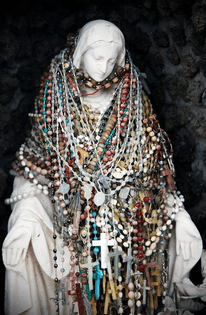 Madonna w/ rosaries