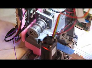WORK IN PROGRESS - Large format open source fabric laser cutter