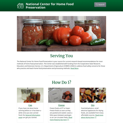 National Center for Home Food Preservation
