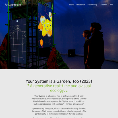 Your System is a Garden, Too