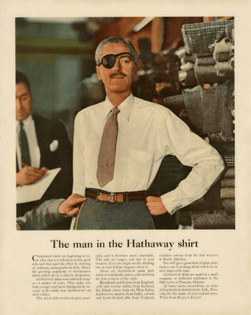 The Man in the Hathaway Shirt - Ogilvy
