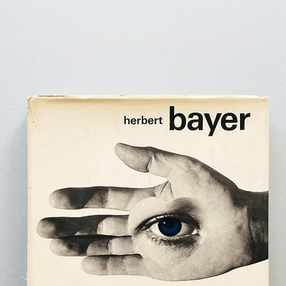 ATELIER on Instagram: ”［new stock］
Herbert Bayer: visual communication architecture painting 戦間期から戦後にかけて活躍したバウハウス出身の画家、デザイナー...