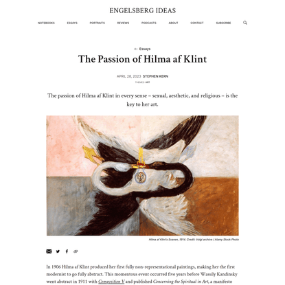 The Passion of Hilma af Klint