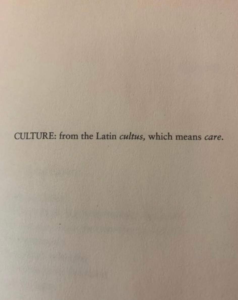 So Textual: What a joy and privilege, to think that the culture we love, create, and experience cares about us as much as we care about it.
