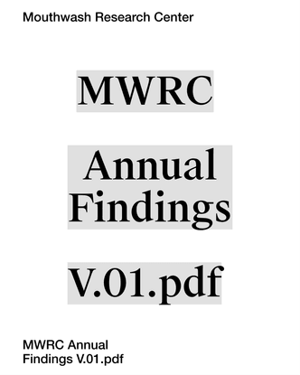 MWRC Annual Findings '23