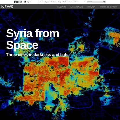 Syria from Space