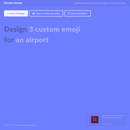 Sharpen.design Generator