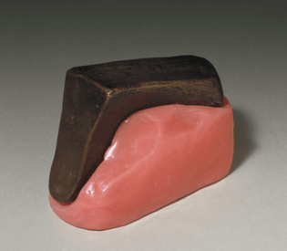 Marcel Duchamp, Wedge of Chastity, 1954, cast 1963