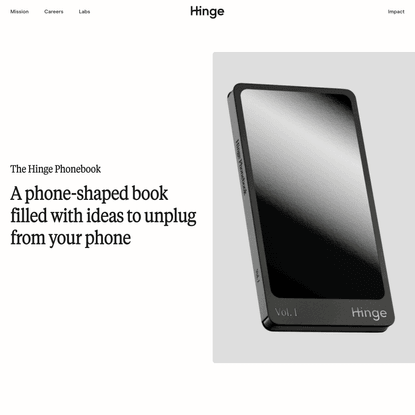 The Hinge Phonebook