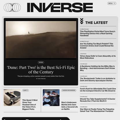 Welcome to Inverse