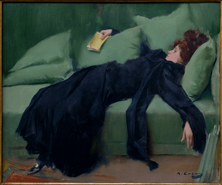 After the Ball by Ramon Casas