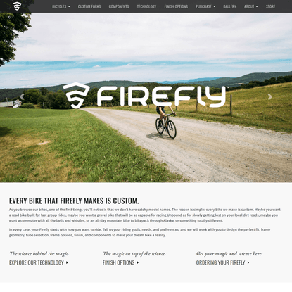 Firefly Bicycles – Custom Titanium and Carbon high-performance bicycles handmade in Boston, MA