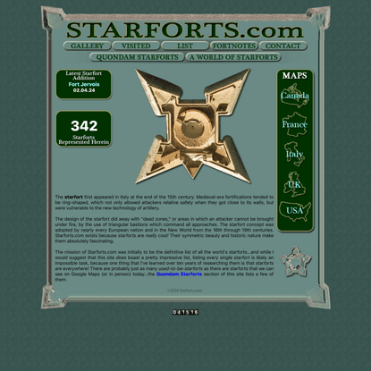 Starforts.com: A star by any other name would be as pointy.