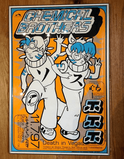 Chemical Brothers Rave Poster (1997)