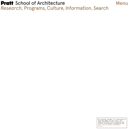 Pratt Institute | School of Architecture