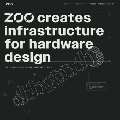 Zoo: CAD Software for Hardware Design