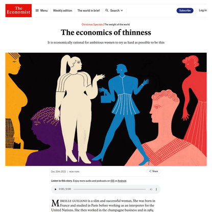 The economics of thinness